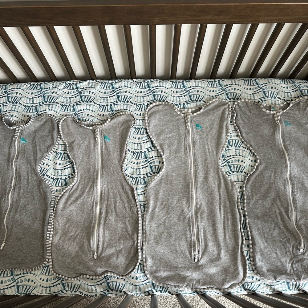 Love to Dream Gray Swaddles